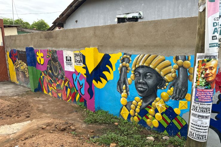 Street Art in Accra Ghana