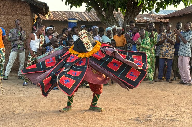 Egungun Voodoo Ceremony Benin